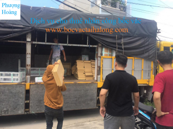 Phượng Hoàng bốc vác tại Bãi Cháy - Hạ Long
